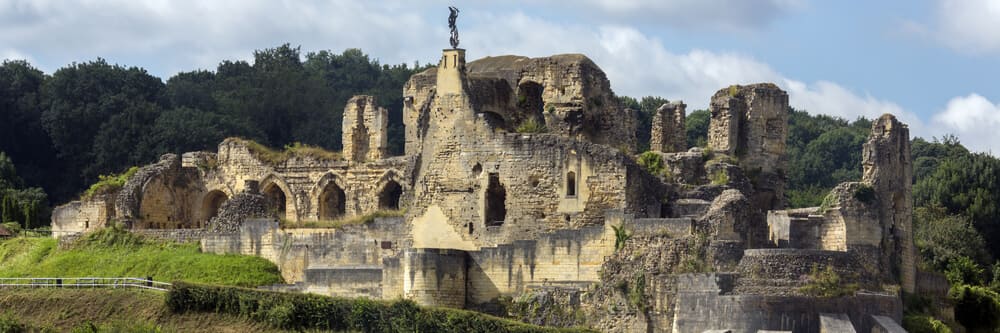 Burgruine in Valkenburg