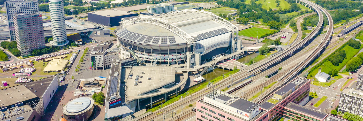 Die Amsterdam Arena von Oben