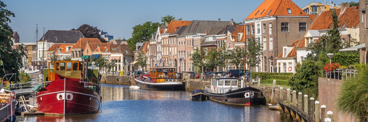 Idyllische Innenstadt von Zwolle