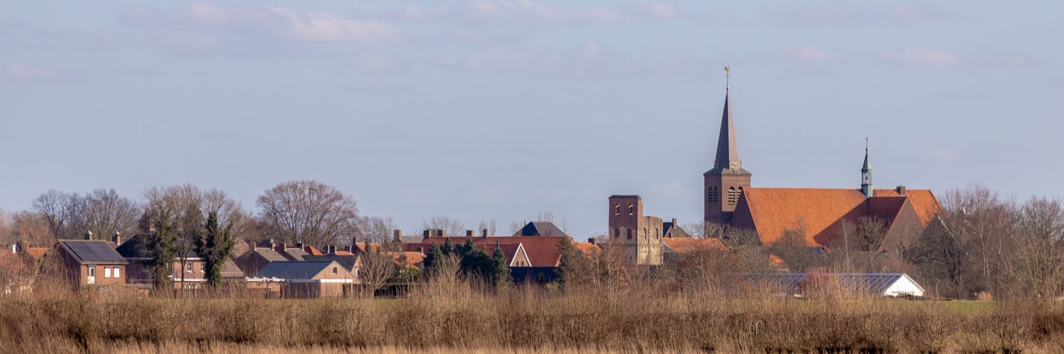 Dorf in der Nähe von Maaskantje